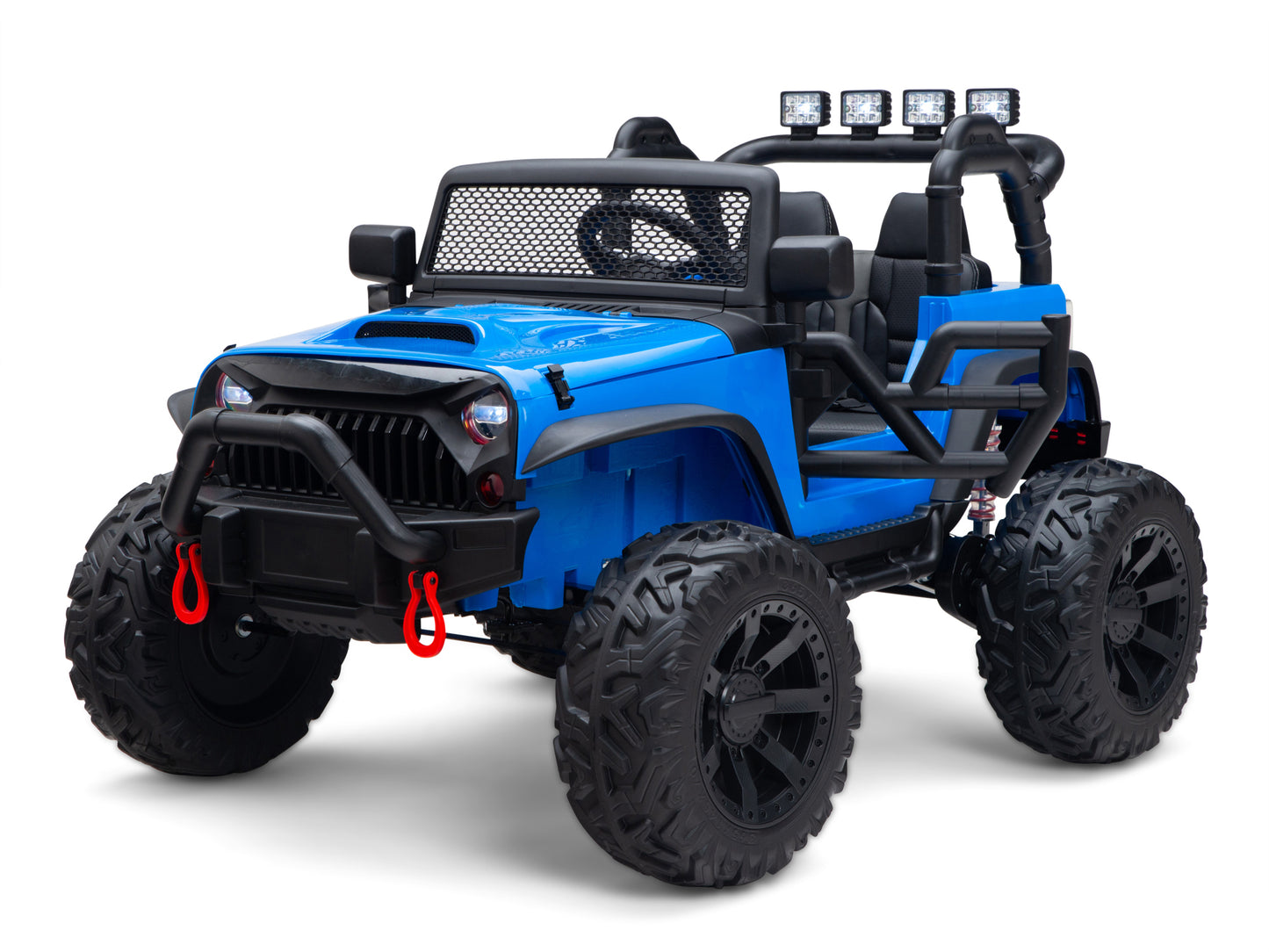 Nighthawk Kids 24V Battery Operated Ride On Truck With Remote - Blue