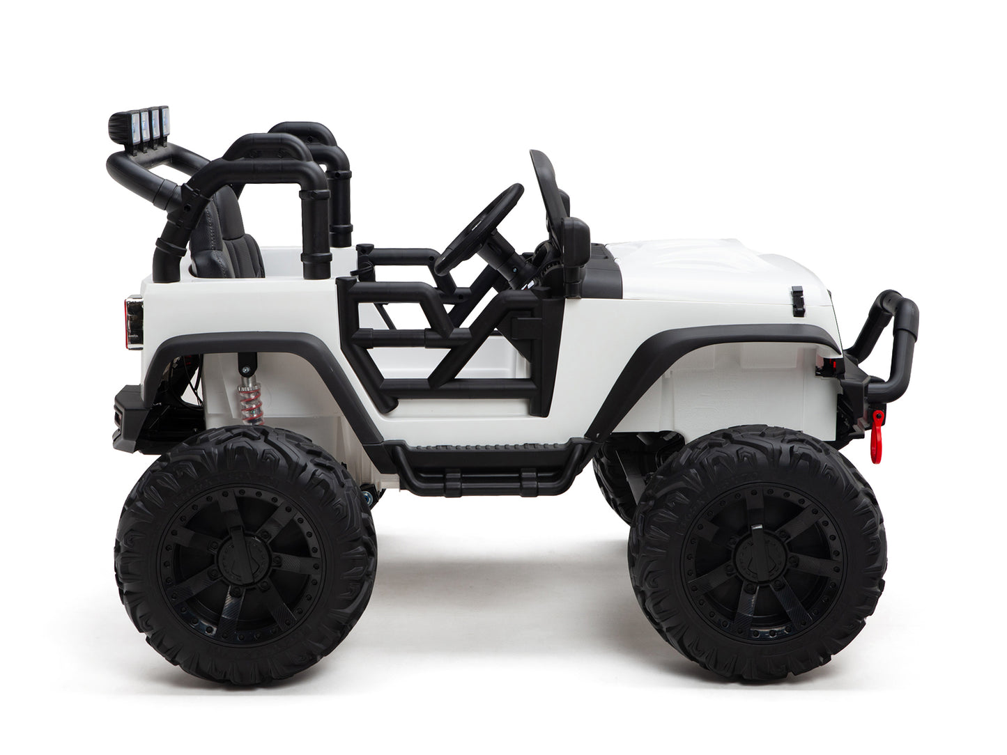 Nighthawk Kids 24V Battery Operated Ride On Truck With Remote - White