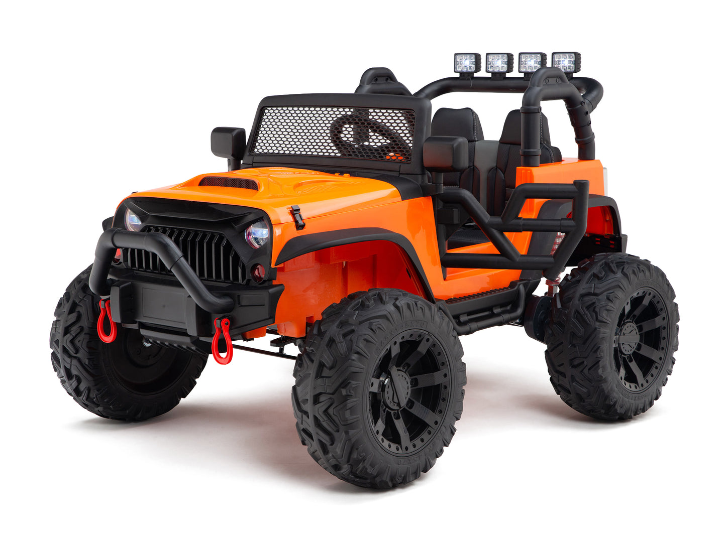 Nighthawk Kids 24V Battery Operated Ride On Truck With Remote - Orange