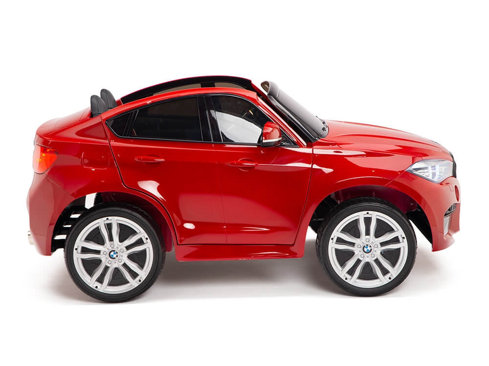 Two Seat BMW X6M Kids 12V Car - Red