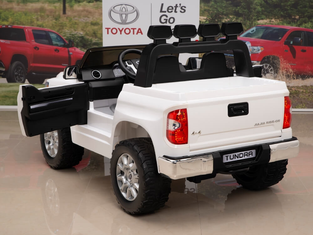 Kids 12V Toyota Tundra Ride On Truck White