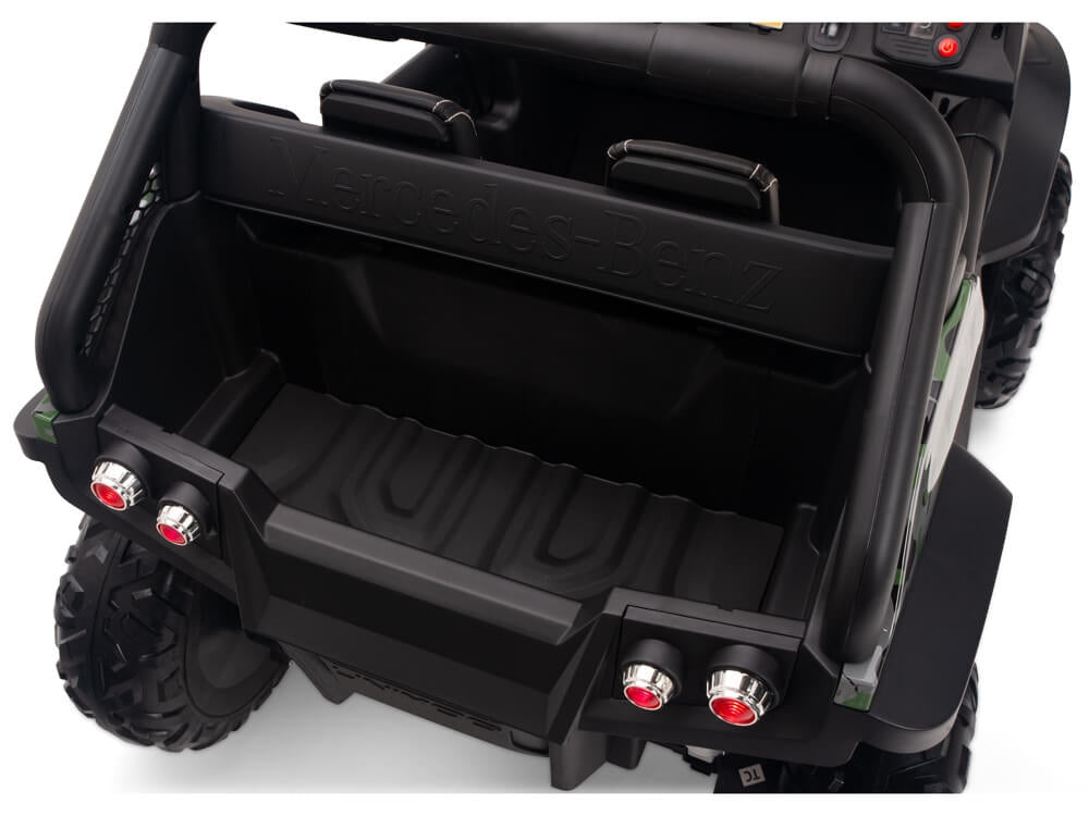 12V Mercedes Benz UNIMOG  Kids Ride On UTV Camo