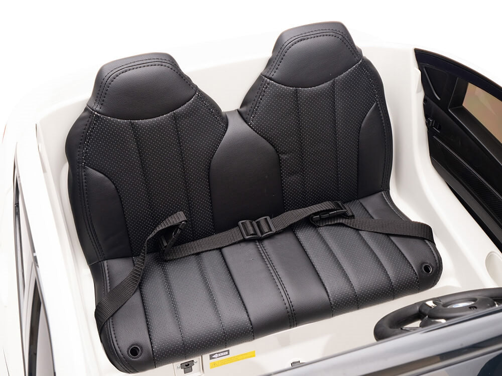 Two Seat BMW X6M Kids 12V Car - White