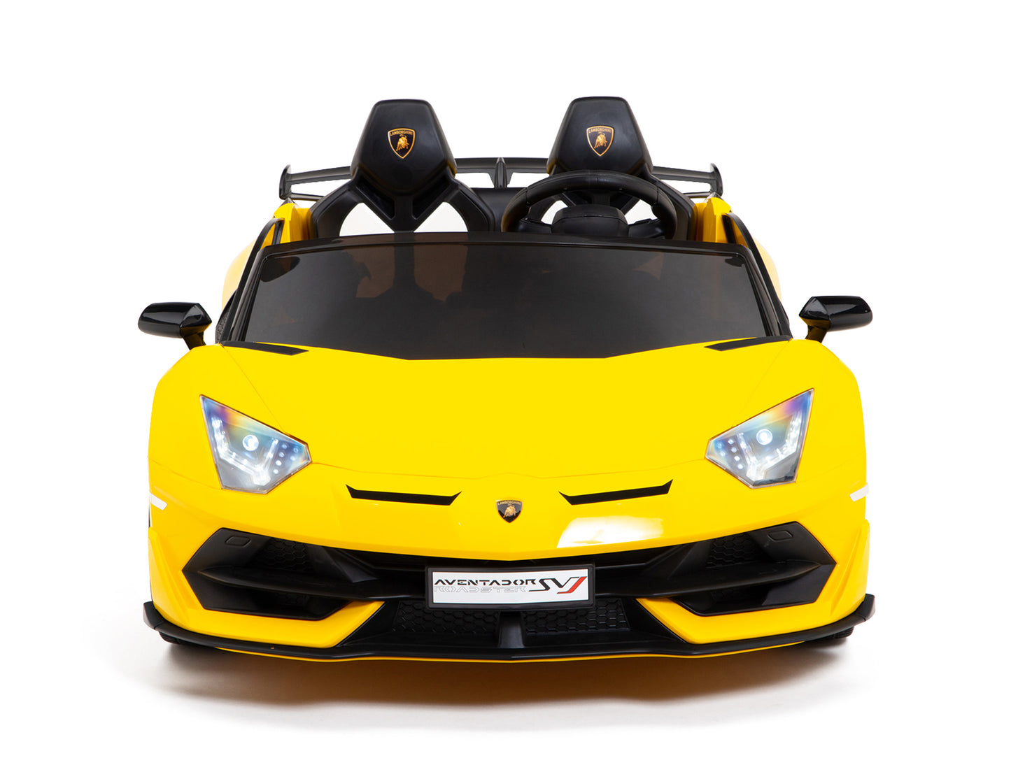 24V Lamborghini SVJ Ride On DRIFT Car with Remote Control - Yellow