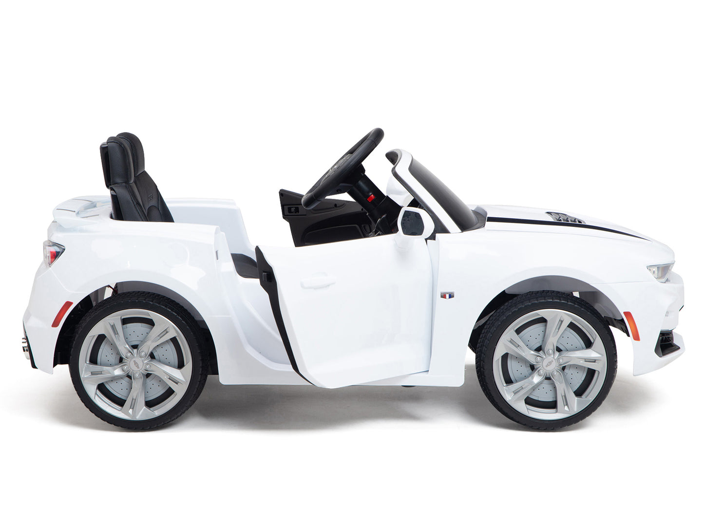 12V Chevrolet Camaro 2SS Kids Ride On Car with Remote Control - White