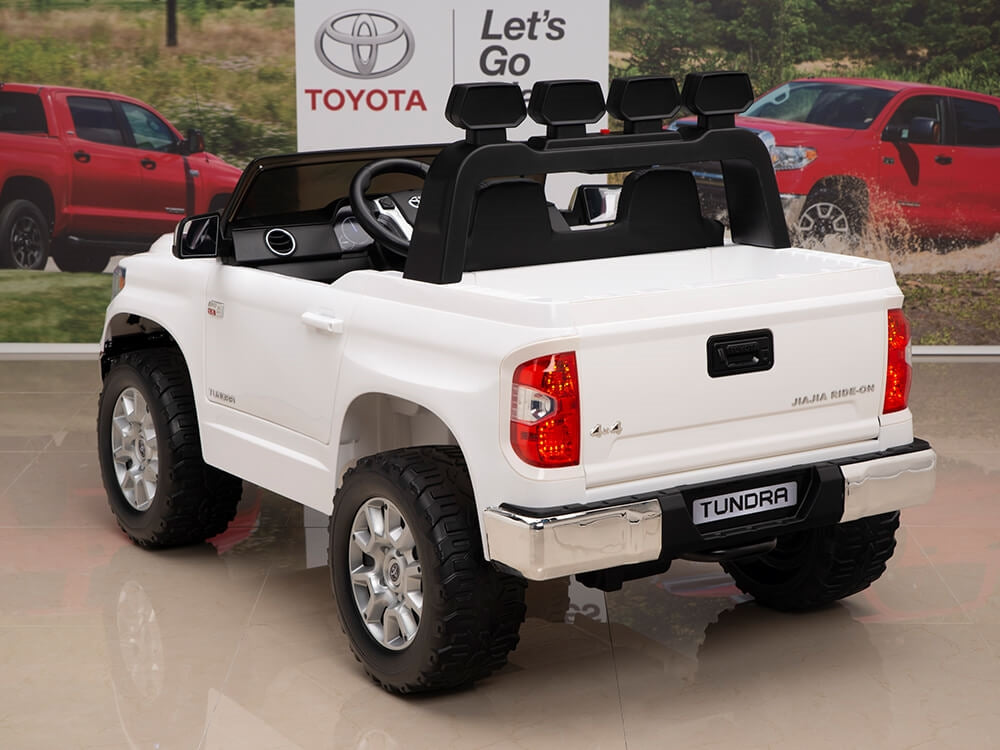 Kids 12V Toyota Tundra Ride On Truck White