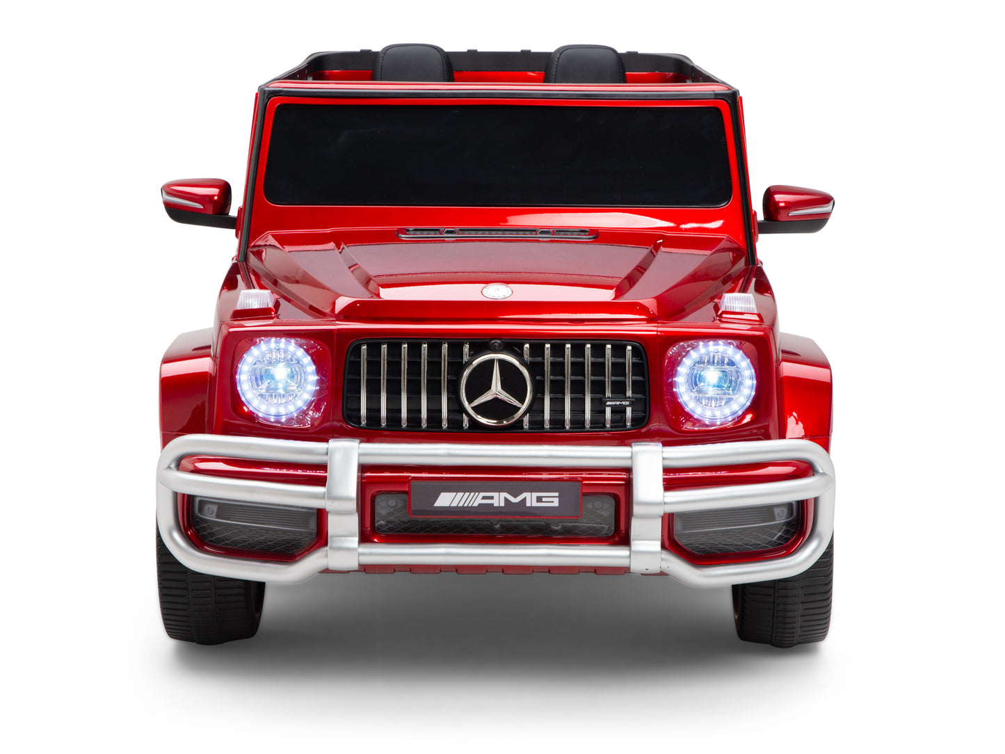 24V 2-Seater Mercedes-Benz G63 Kids Ride On Car / SUV with Remote Control - Red