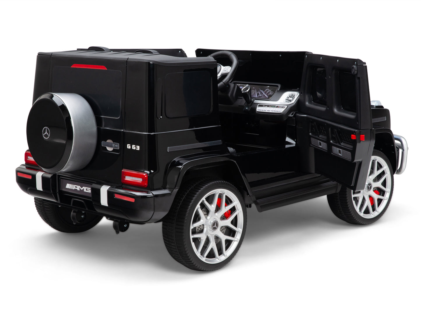 24V 2-Seater Mercedes-Benz G63 Kids Ride On Car / SUV with Remote Control - Black