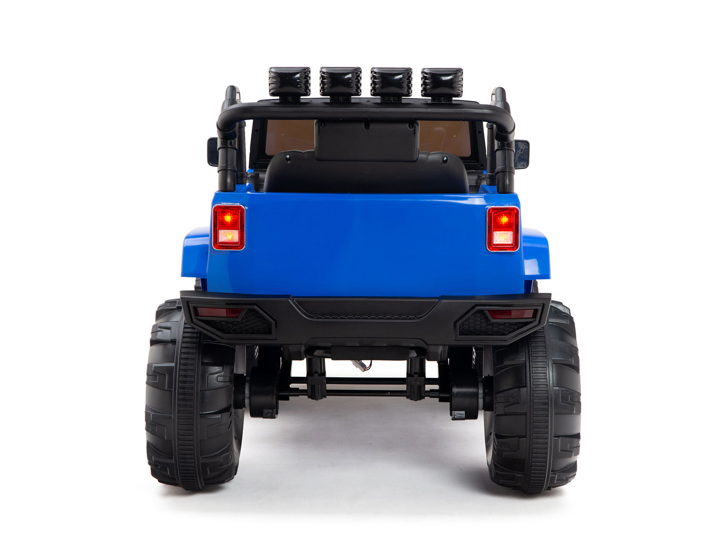 12V MP3 Kids Ride on Truck R/C Remote Control, Lights Radio and Tunes - Blue