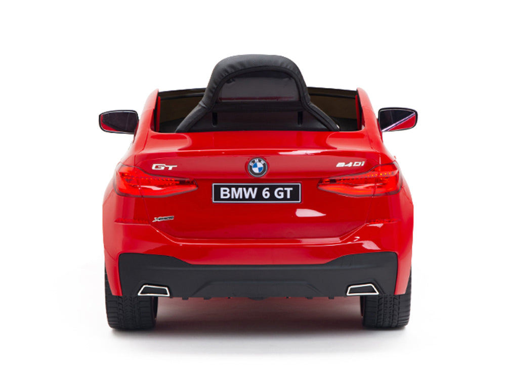 12V BMW 6 Series GT Kids Electric Powered Ride On Car with Remote - Red