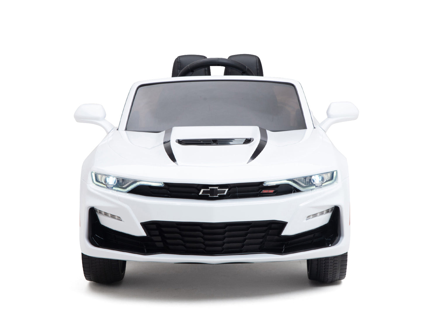 12V Chevrolet Camaro 2SS Kids Ride On Car with Remote Control - White
