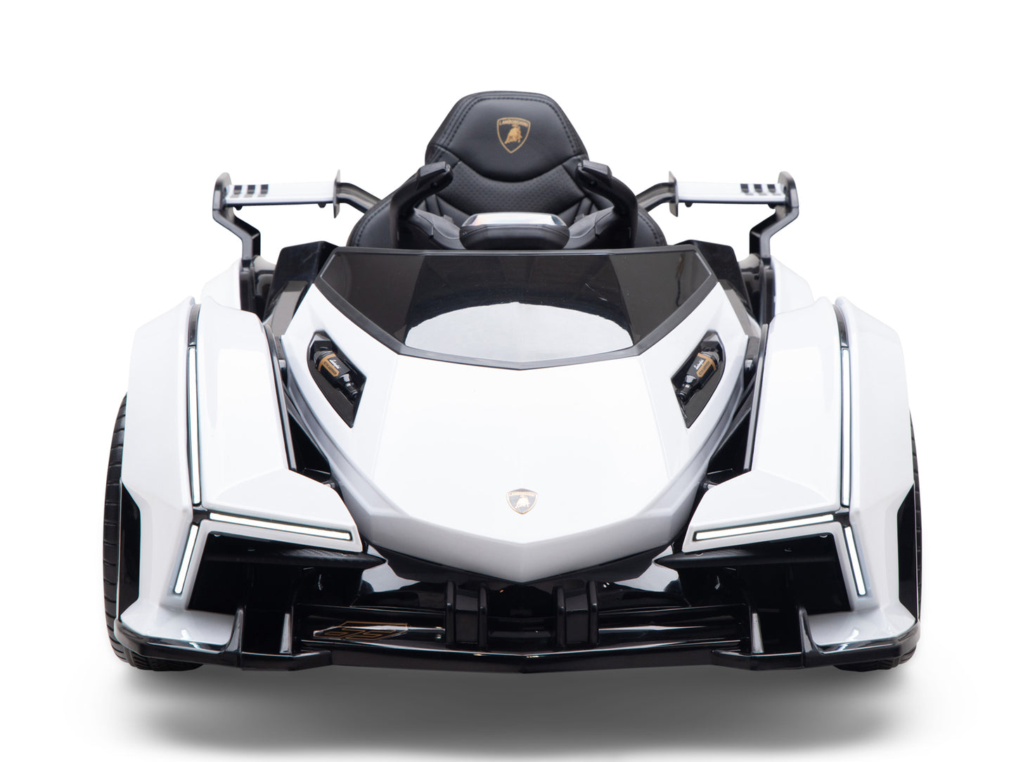 Lamborghini V12 Vision GT Kids Ride On Car with Remote Control - White