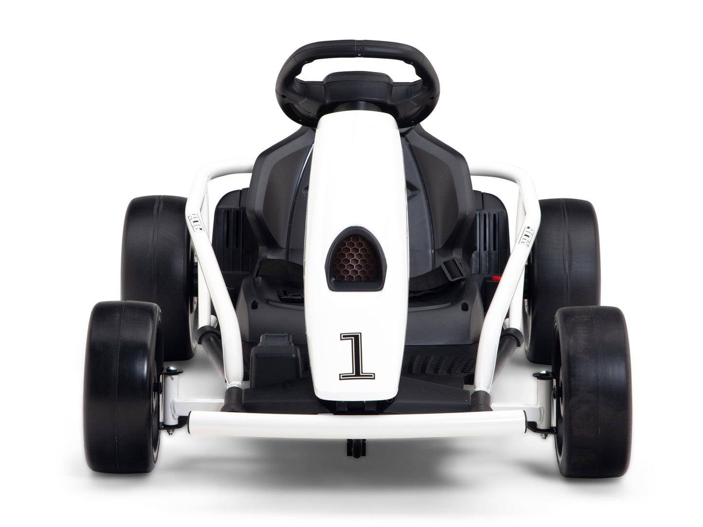 RIDINGTON 24V Kids Electric Go-Kart with DRIFT Function - White