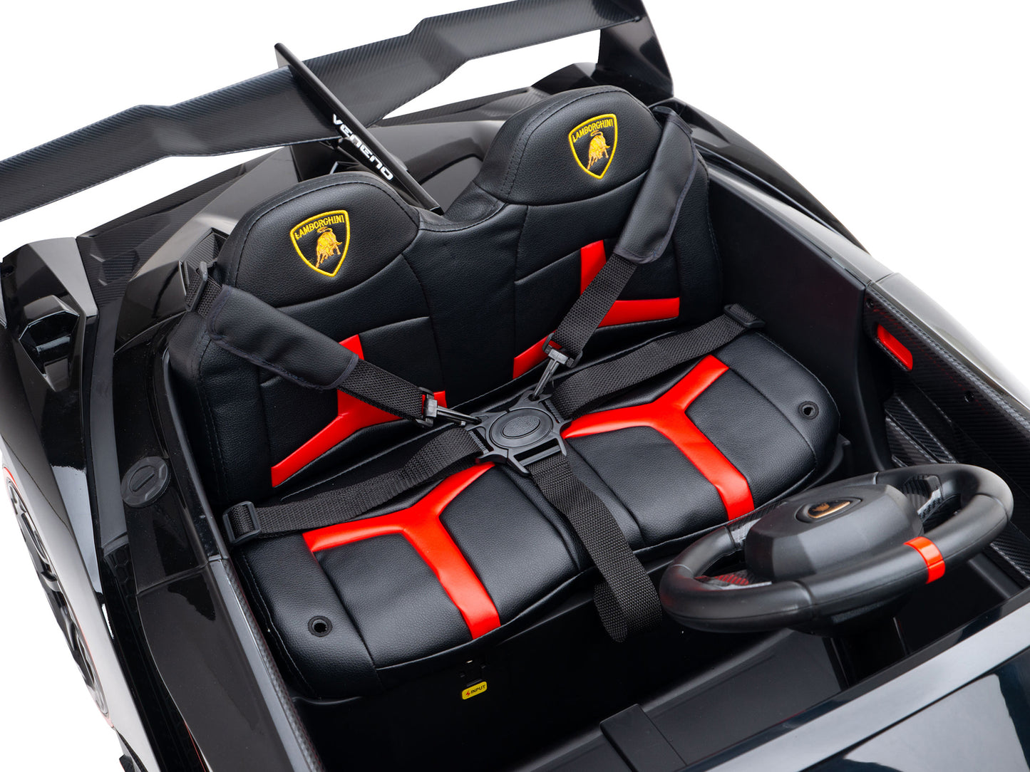 2WD / AWD Kids Premium Lamborghini Veneno Ride On Car w/ Remote Control - Black