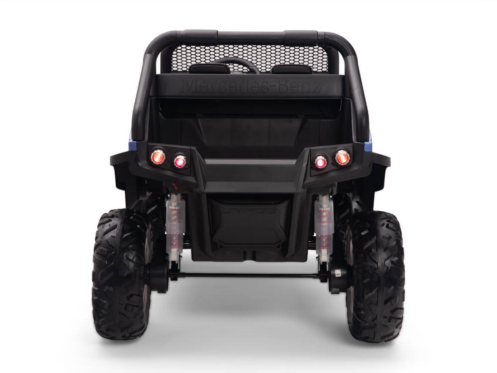 12V Mercedes Benz UNIMOG  Kids Ride On UTV Blue