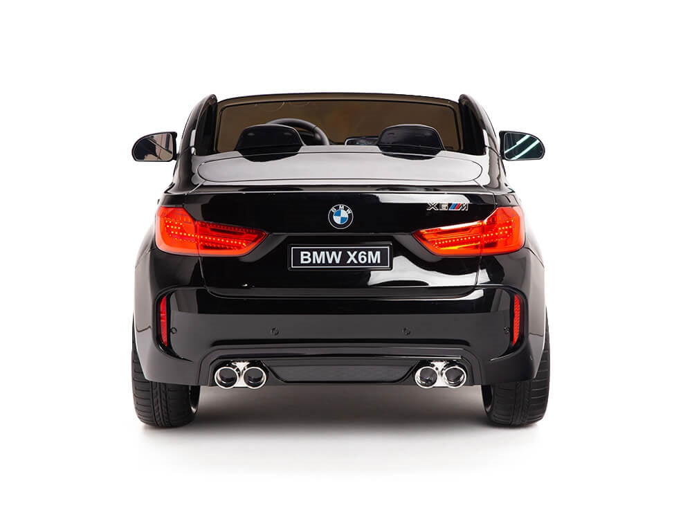 Two Seat BMW X6M Kids 12V Car - Black