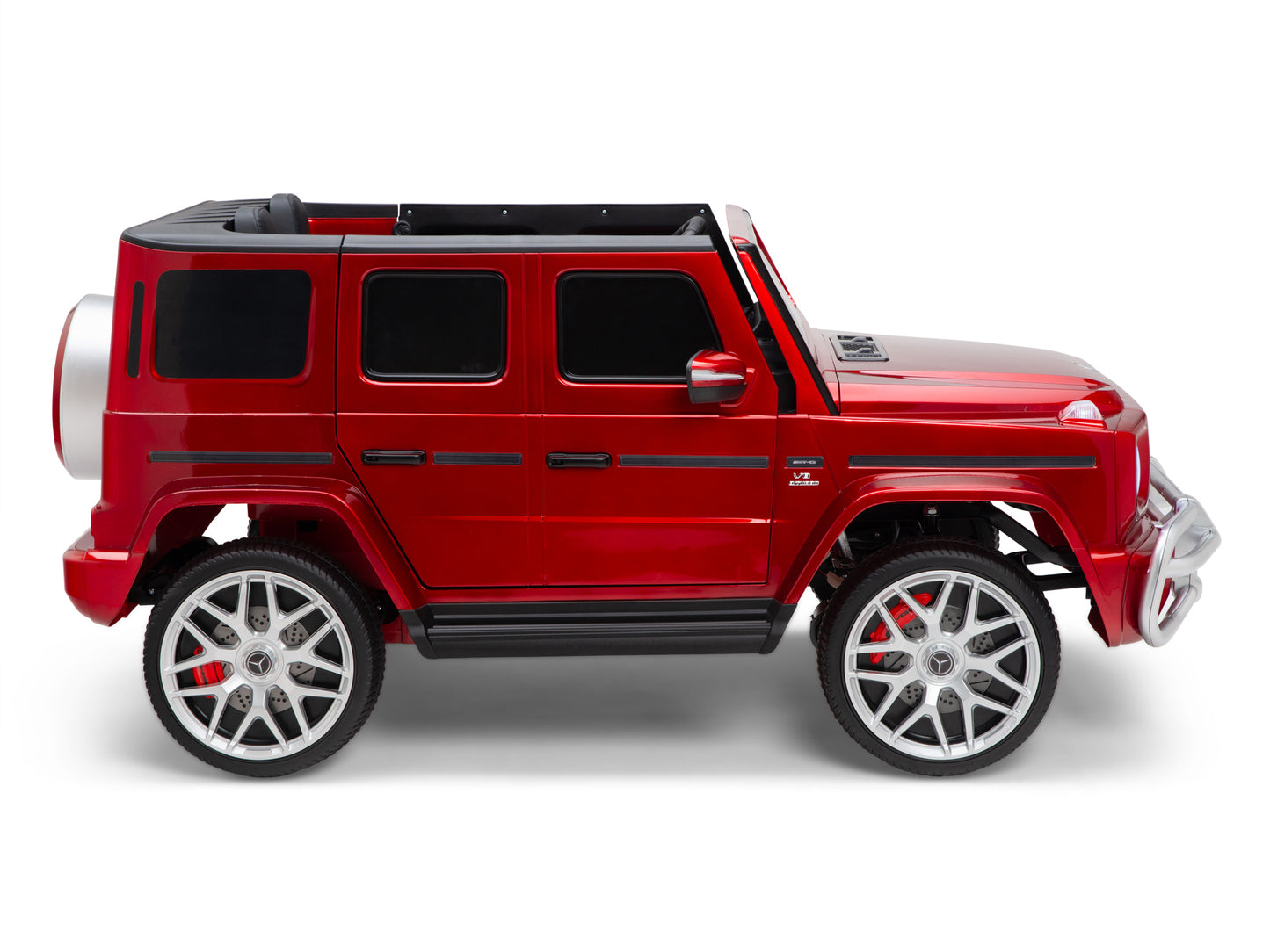 24V 2-Seater Mercedes-Benz G63 Kids Ride On Car / SUV with Remote Control - Red