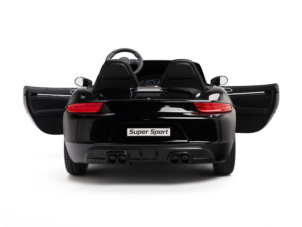 24V Super Sport GT Kids Ride On Car - Black