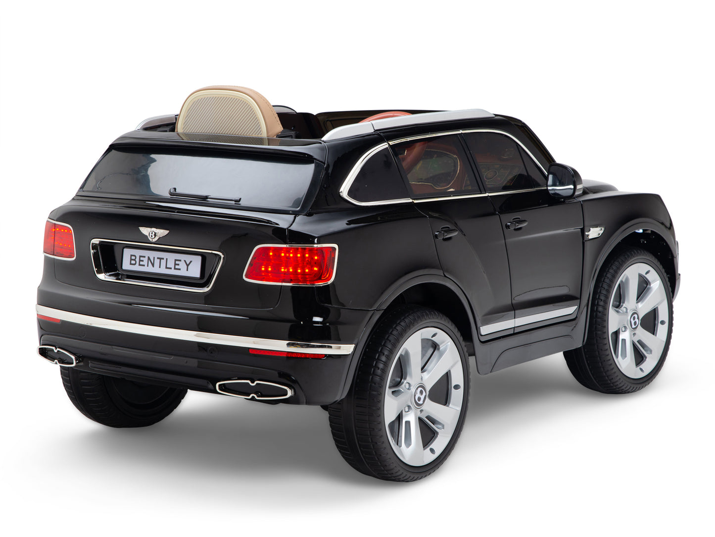12V Bentley Bentayga Kids Electric Ride On Car/SUV with Remote - Black