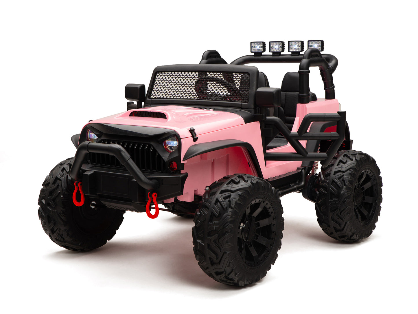 Nighthawk Kids 24V Battery Operated Ride On Truck With Remote - Pink