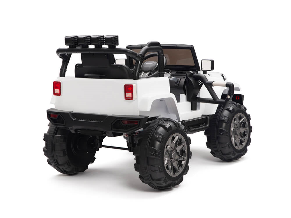 Kids 12V Battery Powered Ride On Truck White