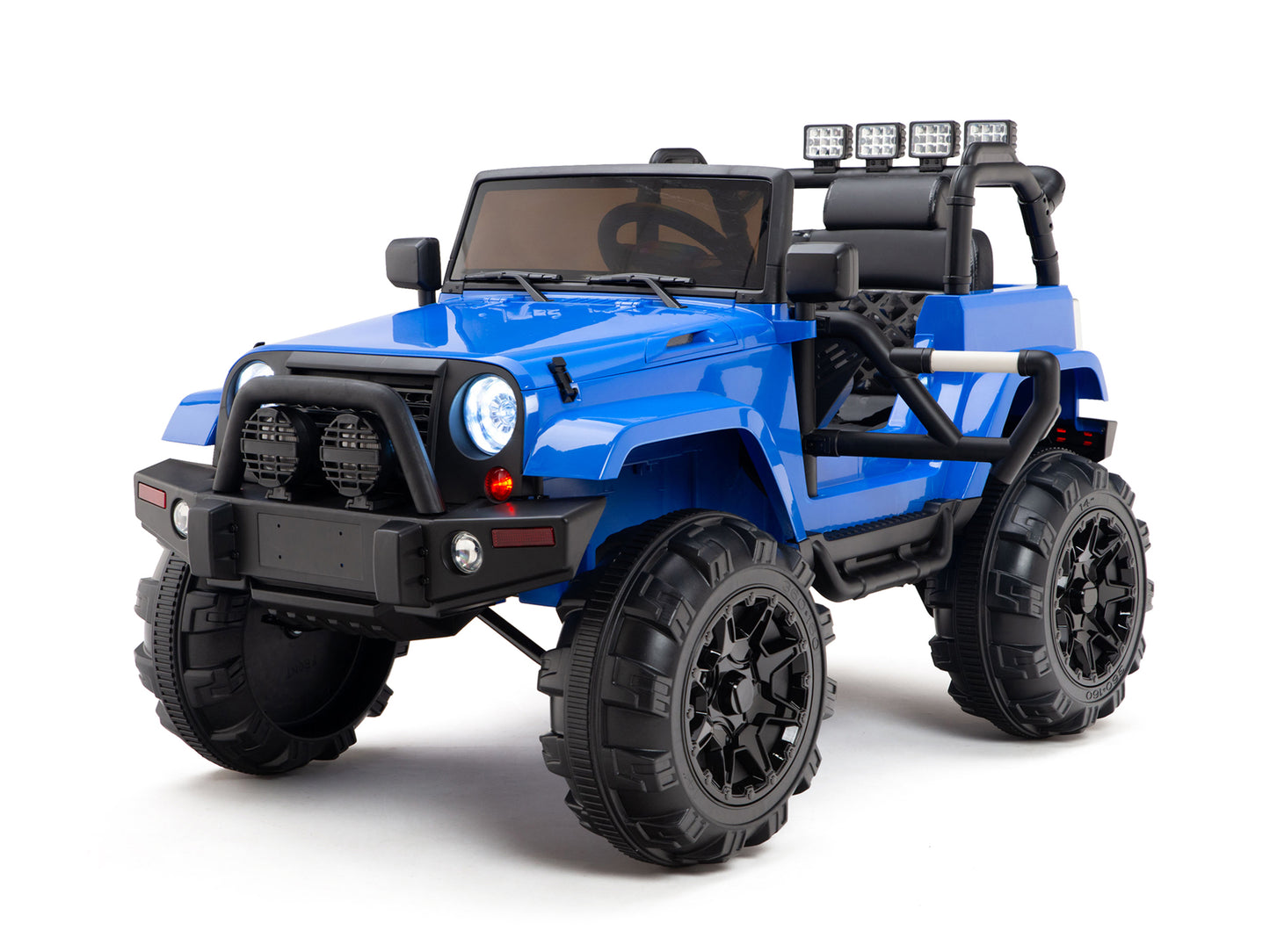 12V MP3 Kids Ride on Truck R/C Remote Control, Lights Radio and Tunes - Blue