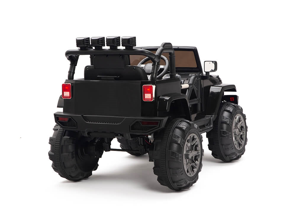 Kids 12V Battery Powered Ride On Truck Black