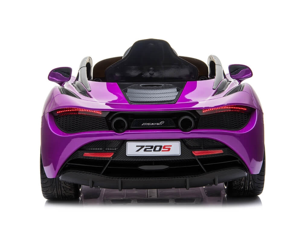 Big Toys Direct 12V McLaren 720S Car Painted Purple
