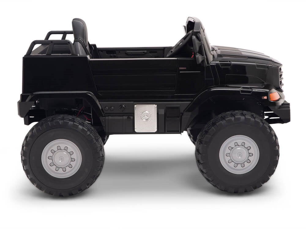 12V Mercedes Zetros One Seat Ride On Truck Black