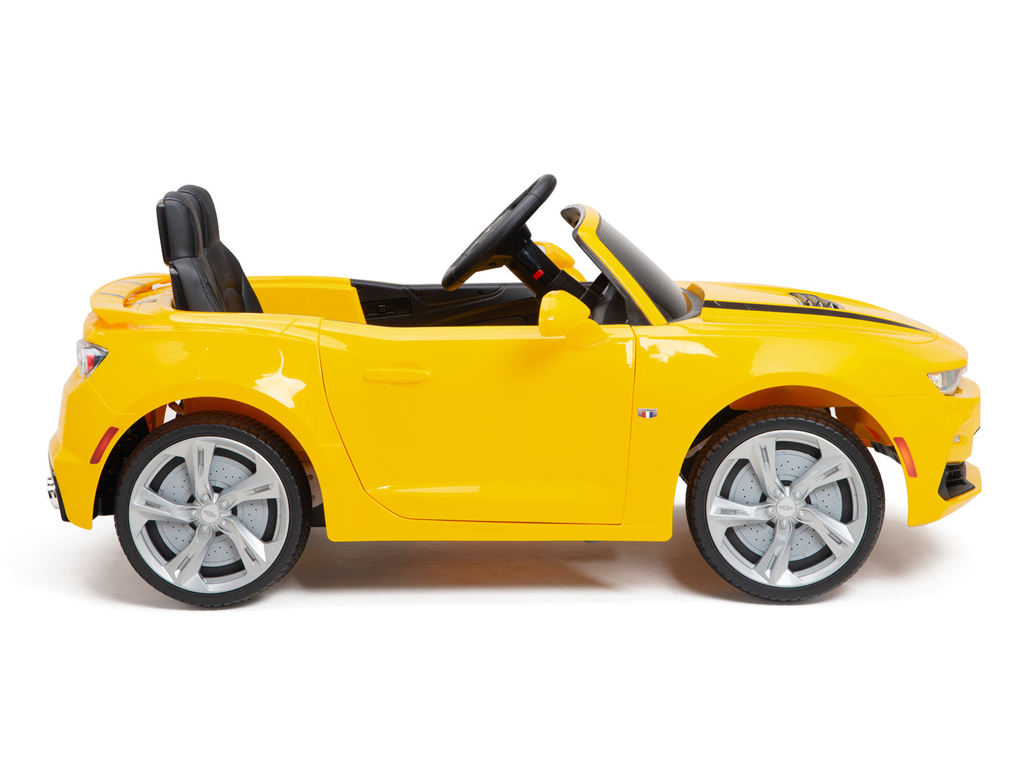 12V Chevrolet Camaro 2SS Kids Ride On Car with Remote Control - Yellow