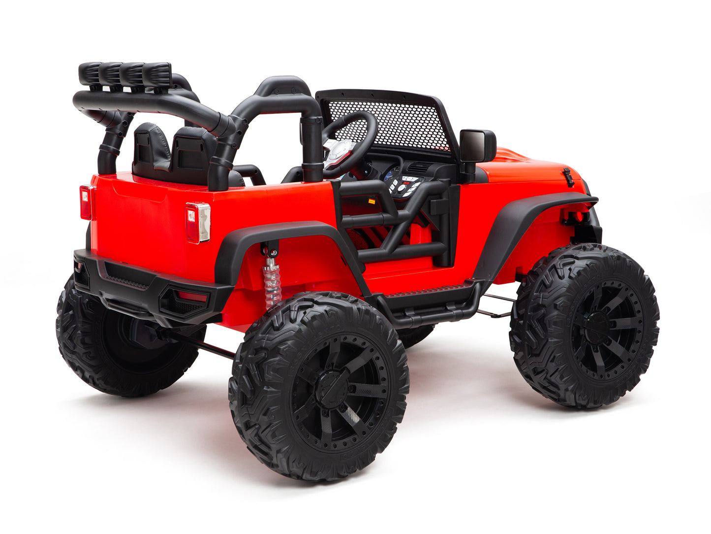 Nighthawk Kids 24V Battery Operated Ride On Truck With Remote - Red