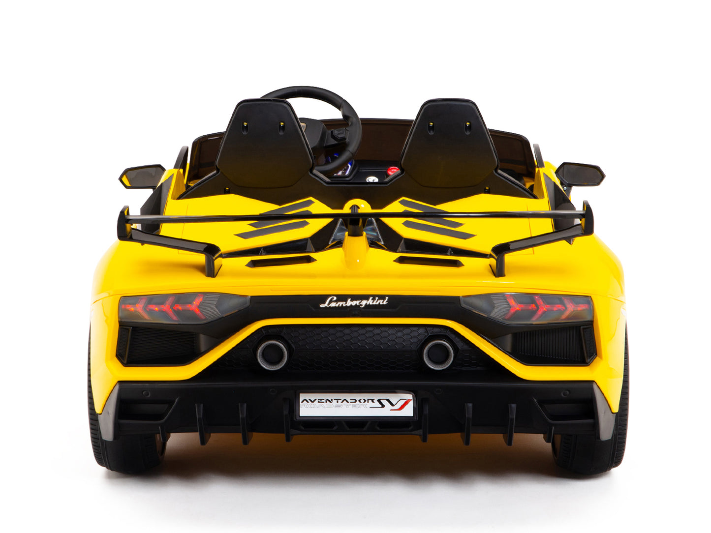 24V Lamborghini SVJ Ride On DRIFT Car with Remote Control - Yellow