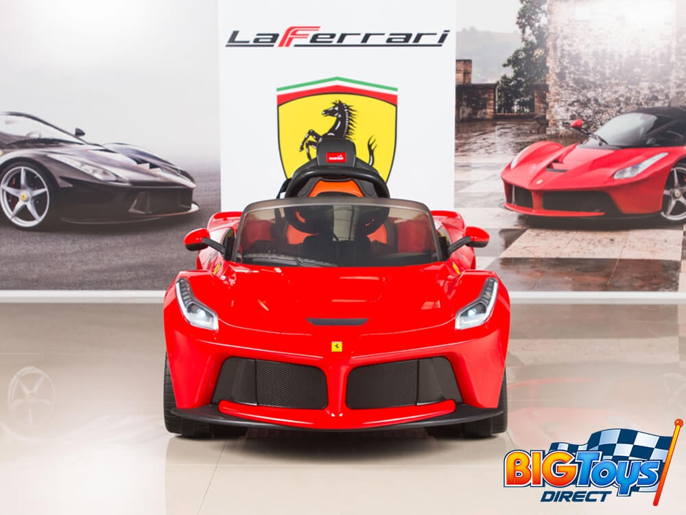 Ferrari 12V LaFerrari Kids Electric Ride On Car with Remote Control - Red