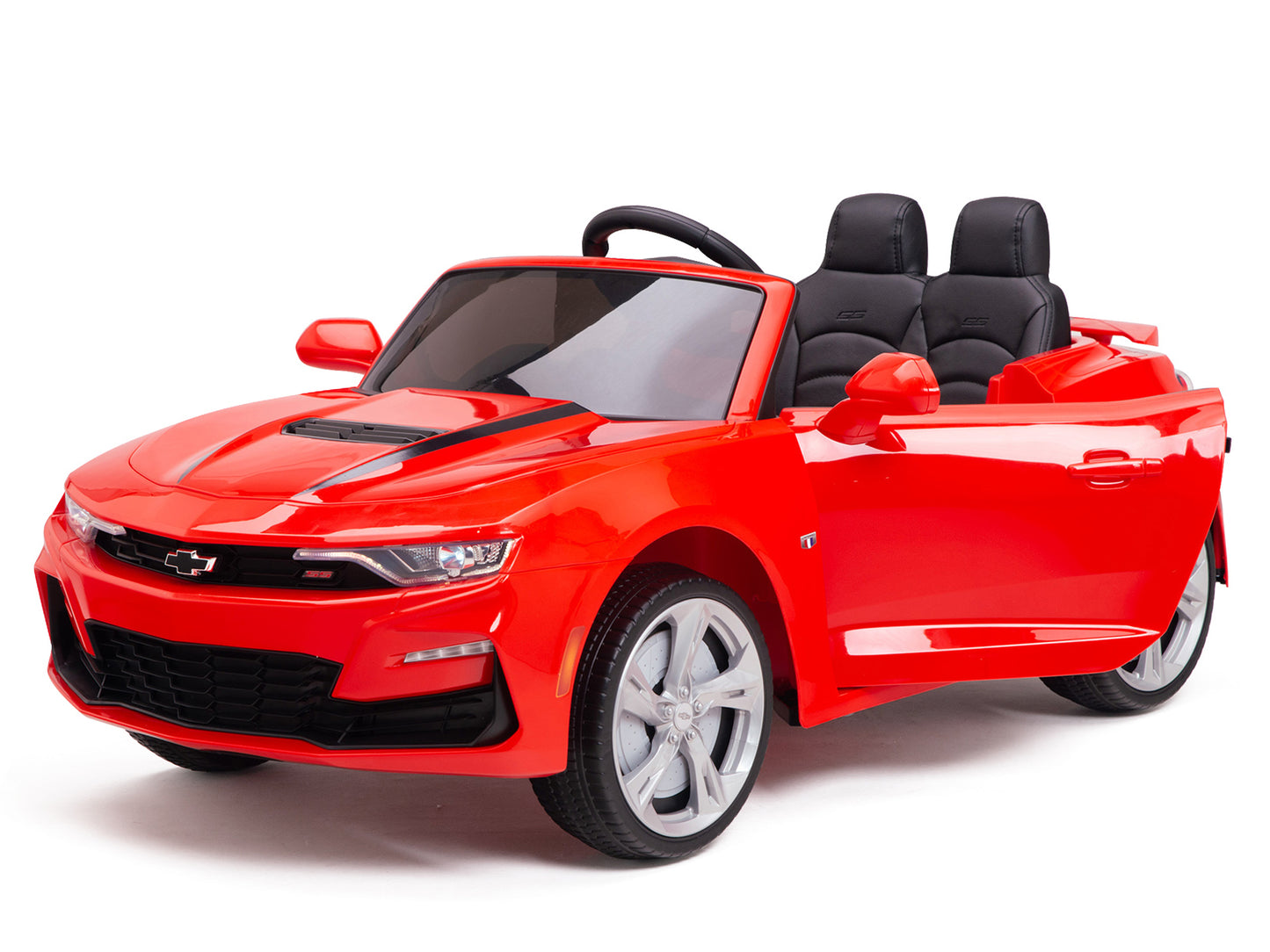 12V Chevrolet Camaro 2SS Kids Ride On Car with Remote Control - Red