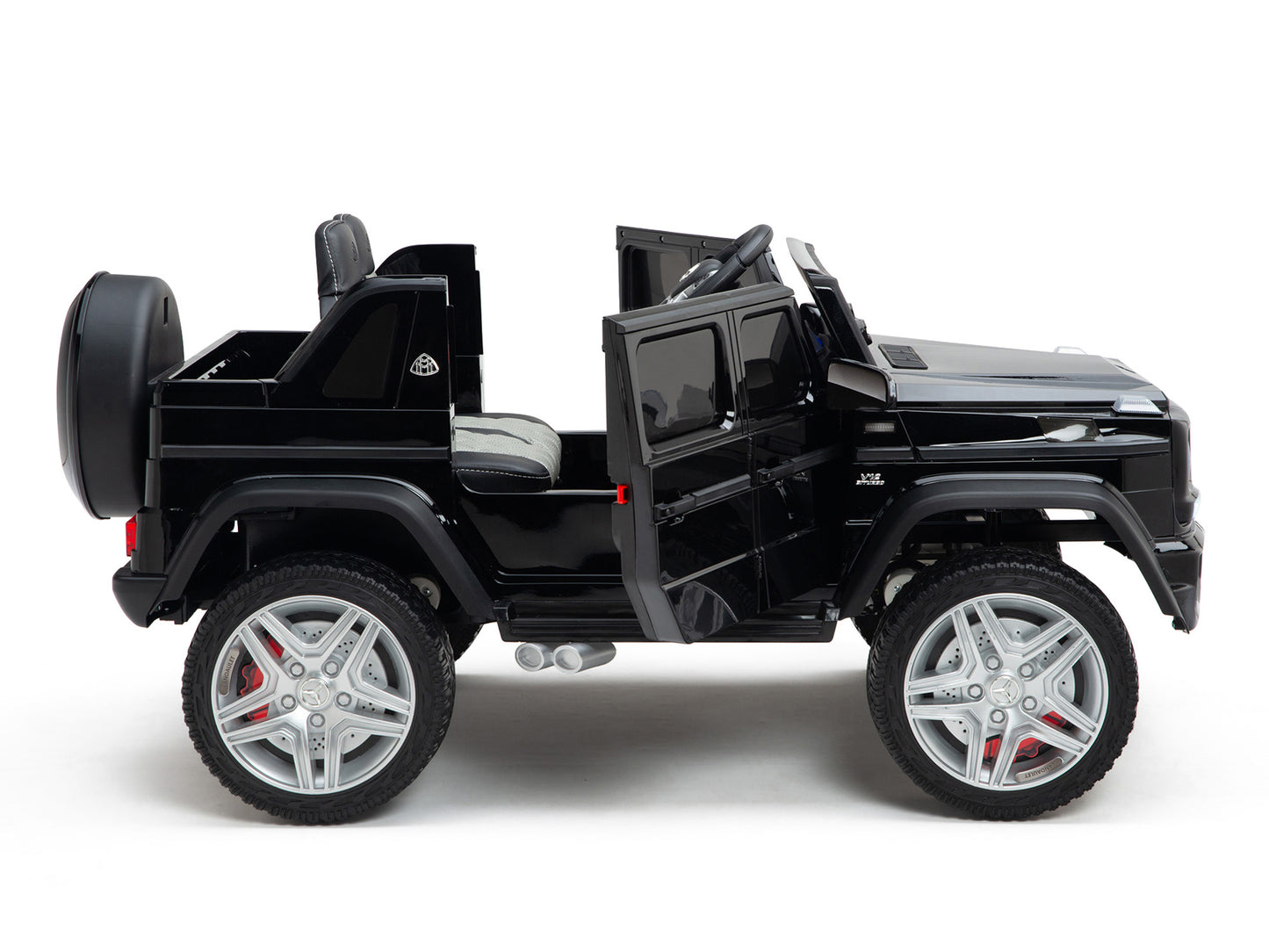 12V Mercedes-Maybach G650 Landaulet Kids Ride On Car/SUV with Remote - Black