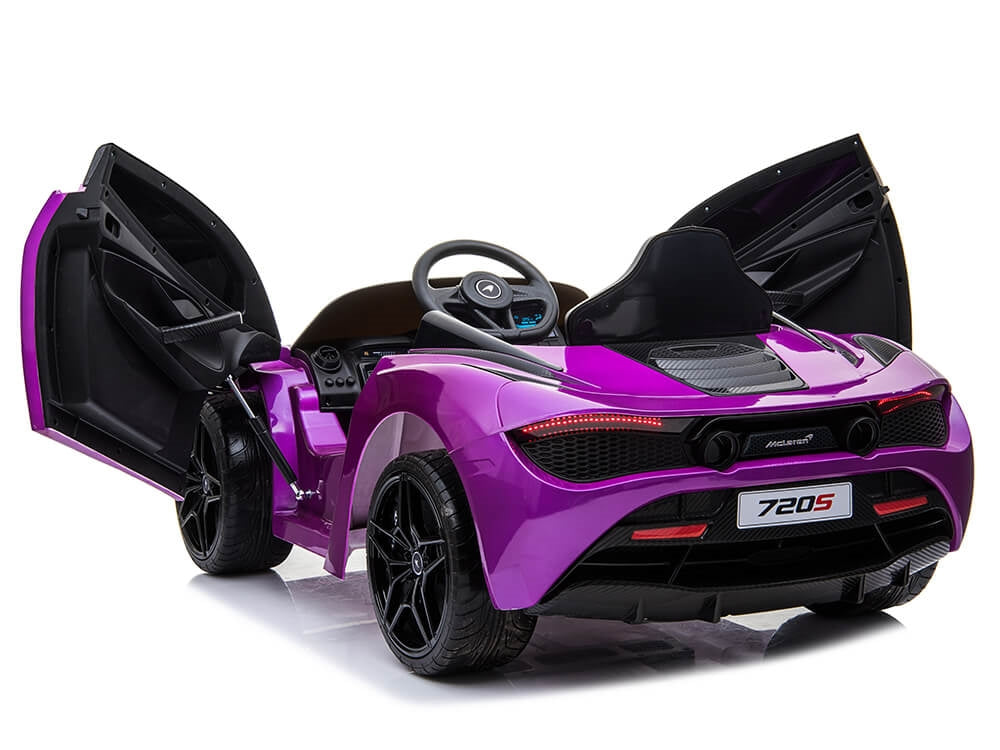Big Toys Direct 12V McLaren 720S Car Painted Purple