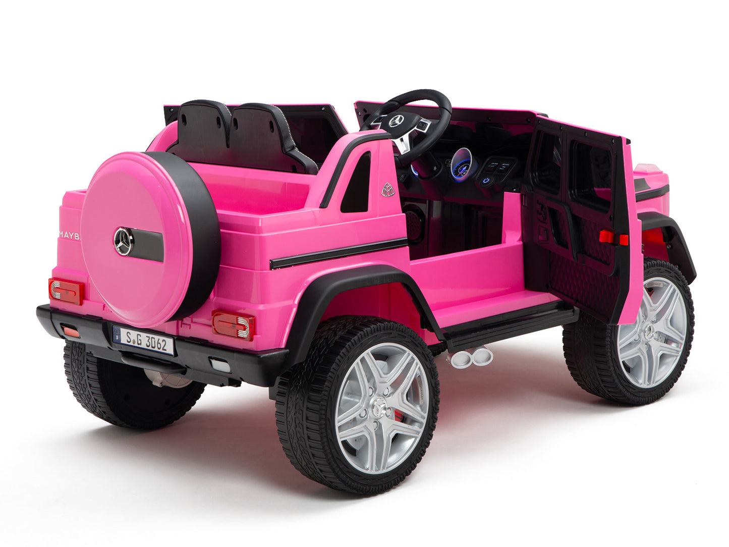 12V Mercedes-Maybach G650 Landaulet Kids Ride On Car/SUV with Remote – Pink