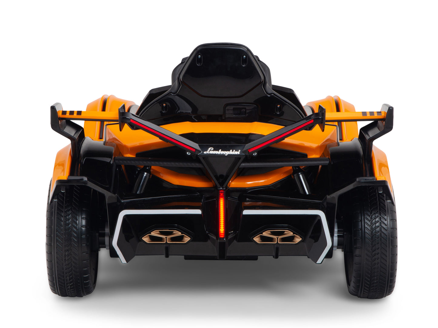 Lamborghini V12 Vision GT Kids Ride On Car with Remote Control - Orange