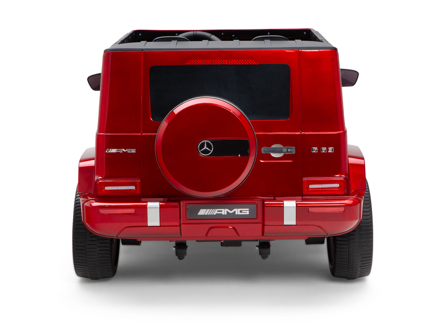 24V 2-Seater Mercedes-Benz G63 Kids Ride On Car / SUV with Remote Control - Red