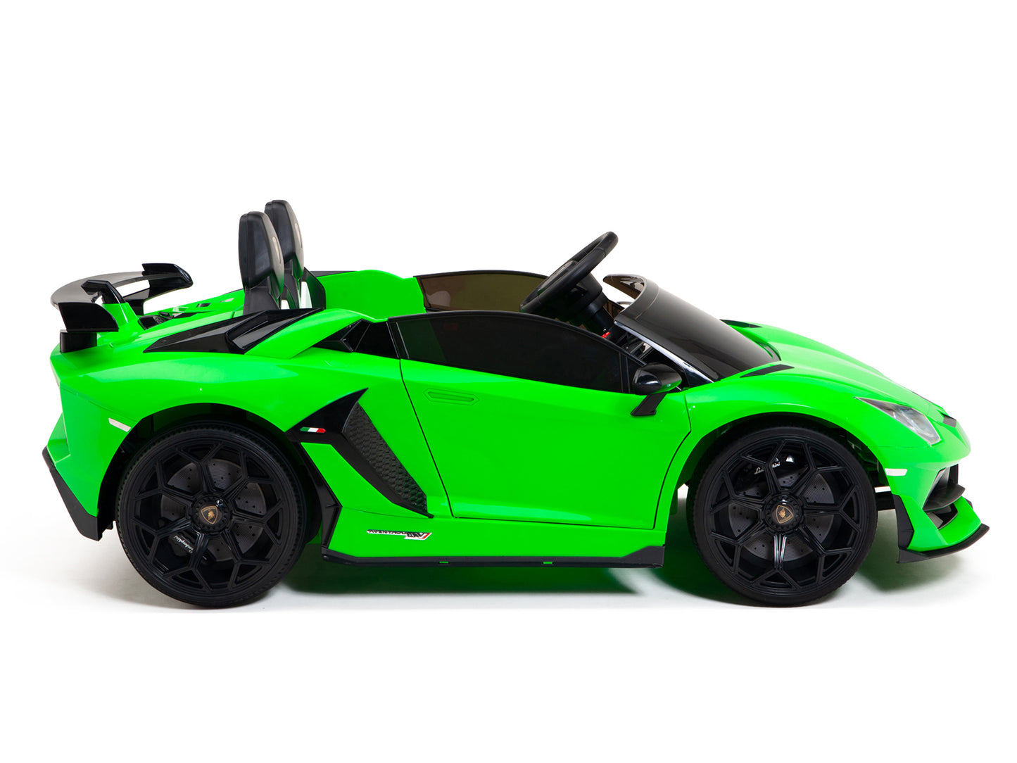 24V Lamborghini SVJ Ride On DRIFT Car with Remote Control - Green