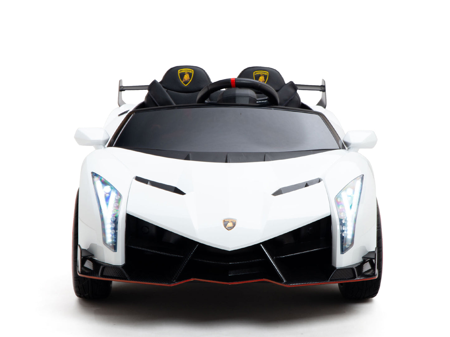 2WD / AWD Kids Premium Lamborghini Veneno Ride On Car with Remote Control - White