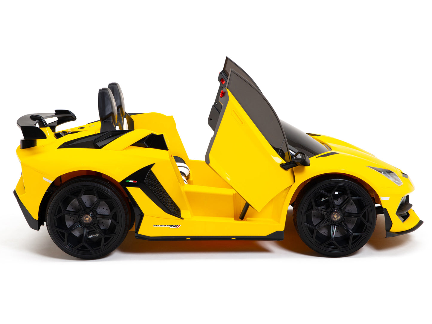 24V Lamborghini SVJ Ride On DRIFT Car with Remote Control - Yellow