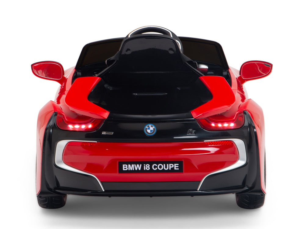 12V BMW i8 Kids Battery Powered Ride On Car with Remote - Red