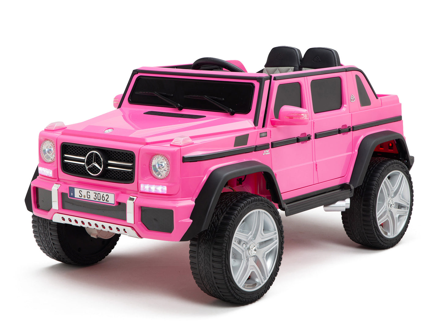 12V Mercedes-Maybach G650 Landaulet Kids Ride On Car/SUV with Remote – Pink