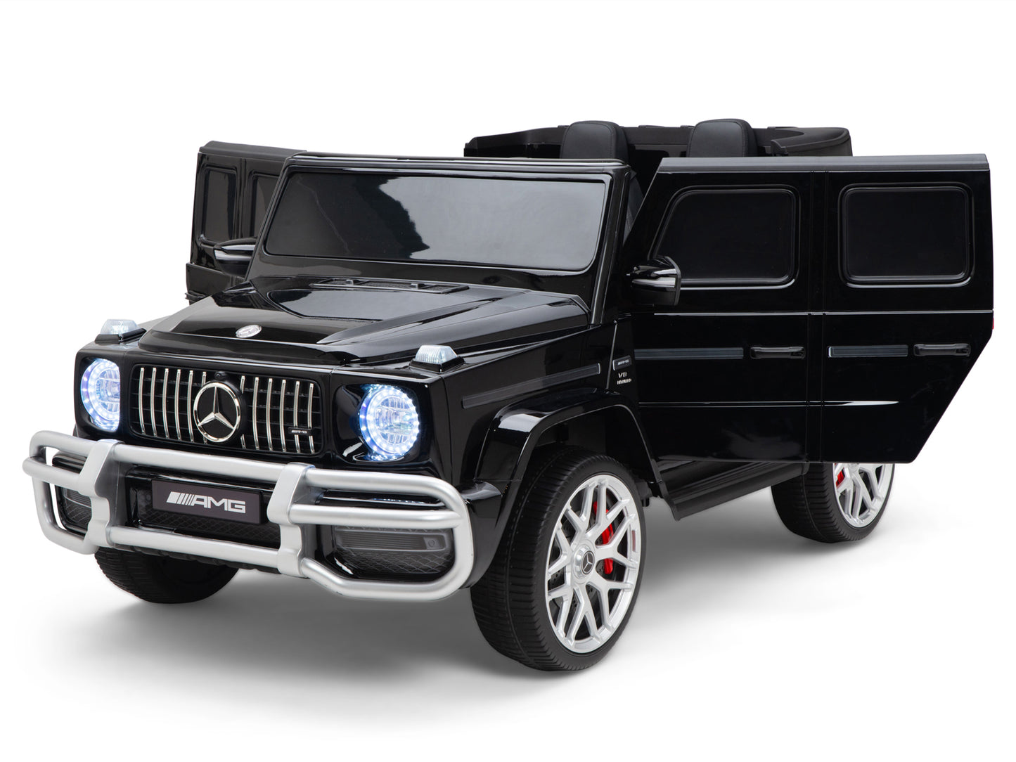 24V 2-Seater Mercedes-Benz G63 Kids Ride On Car / SUV with Remote Control - Black