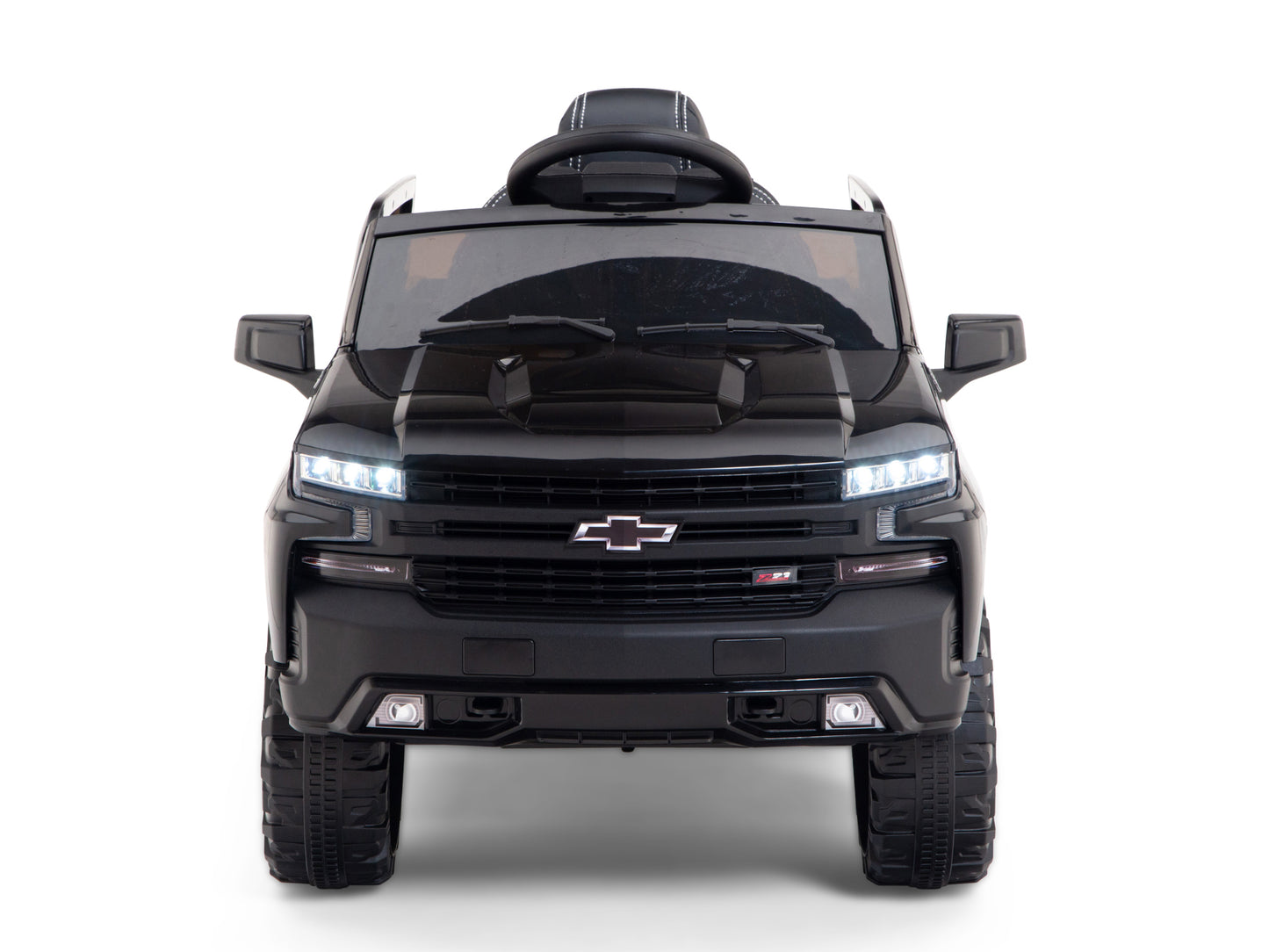 12V Chevrolet Silverado Kids Ride On Truck with Remote Control – Black