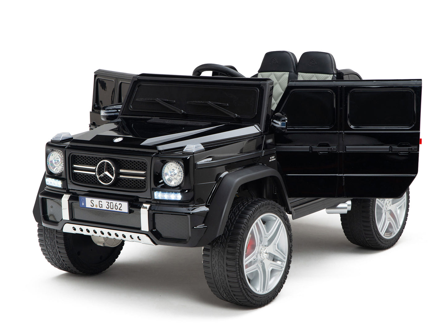 12V Mercedes-Maybach G650 Landaulet Kids Ride On Car/SUV with Remote - Black