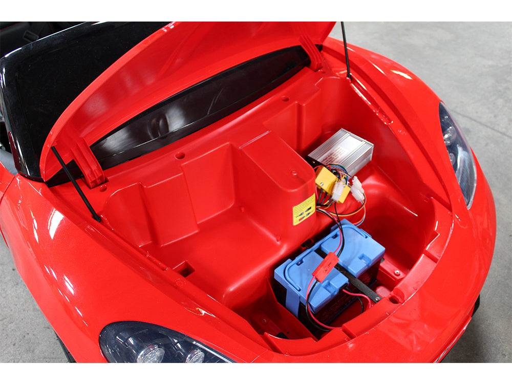 24V Super Sport GT Kids Ride On Car - Black