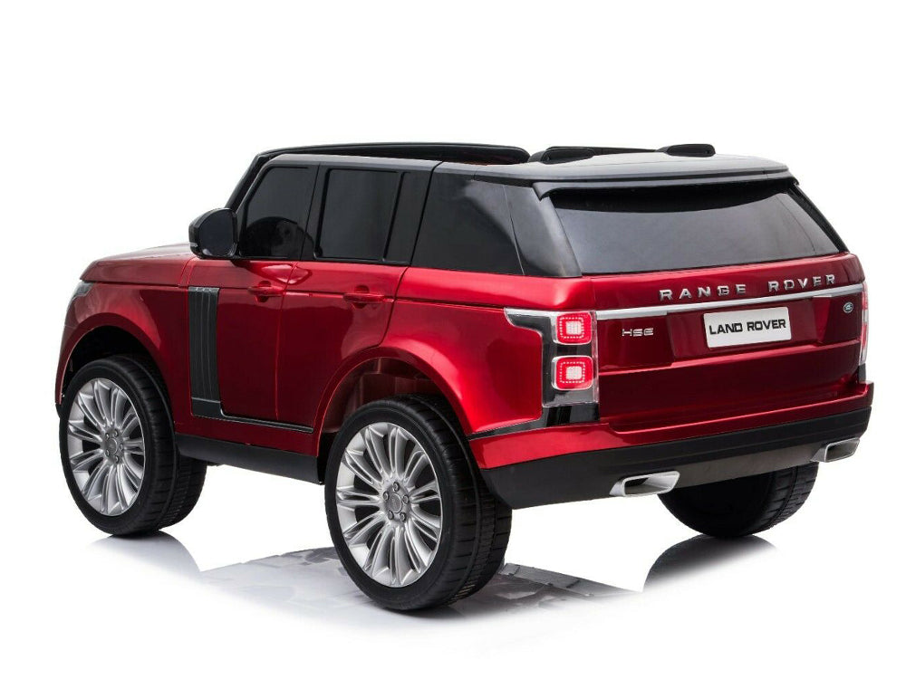 24V Land Rover Range Rover HSE Kids Electric Ride On SUV with Remote Control - Red