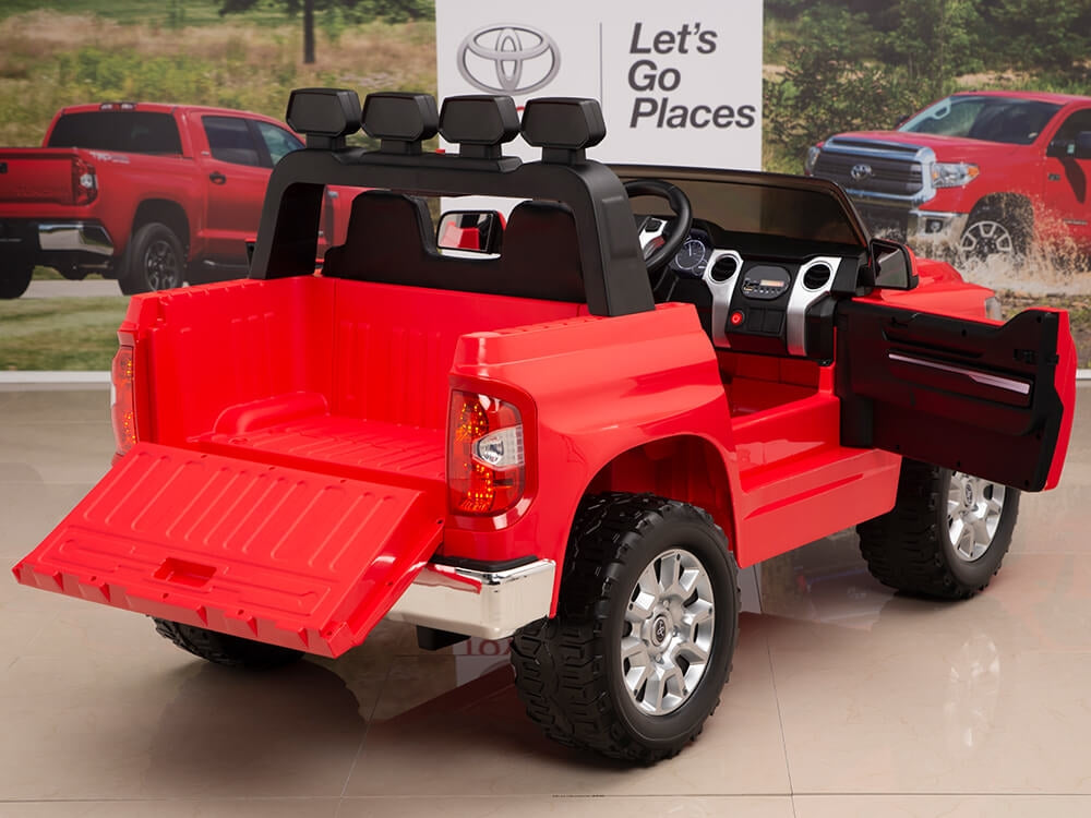 Kids 12V Toyota Tundra Ride On Truck Red